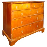 Walnut William and Mary-Style Chest of Drawers