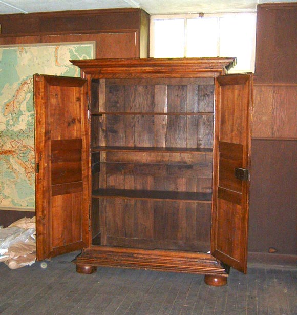 Mediterranean Fruitwood Armoire