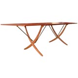 Hans Wegner dining table - signed