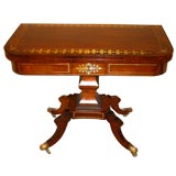 Regency Game Table