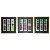 3x3 lithographs by AGAM