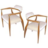 French Deco arm chairs