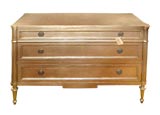 Three Drawer Versailles Dresser