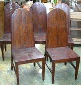 Teak Oval Back Dining Chair