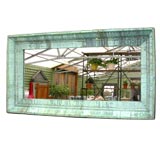 Large Antique Copper Mirror Large Antique Copper Mirror