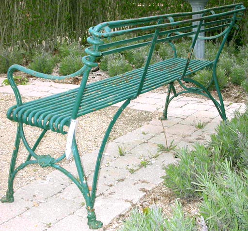 19th Century Garden Bench For Sale 2