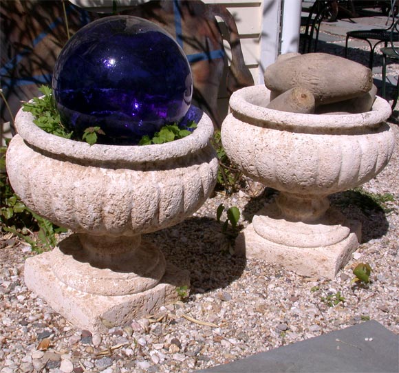 Stone urns