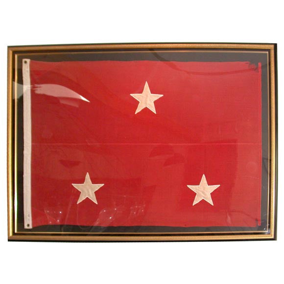 WWII General's 3 Star Flag