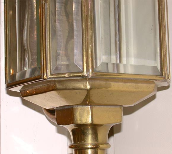 Brass Carriage Lamp 1