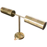 Nessen Brass Desk Lamp