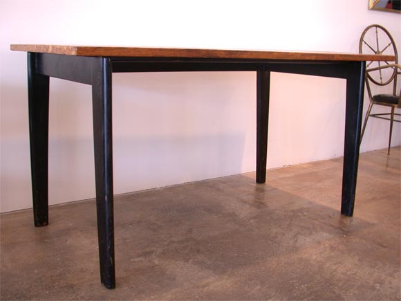 This is a table designed by Jean Prouve from one of his earlier studios.<br />
<br />
ORIGINALLY $26,000.