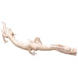 Articulated Carved Ivory Dragon
