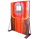 Enamel on Steel Doors by California artist Kay Whitcomb