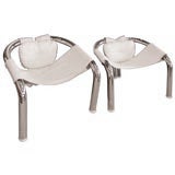 Pr. "Palo Alto" lounge chairs, Byron Botker