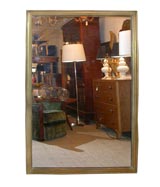 Antique Large French bistro mirror