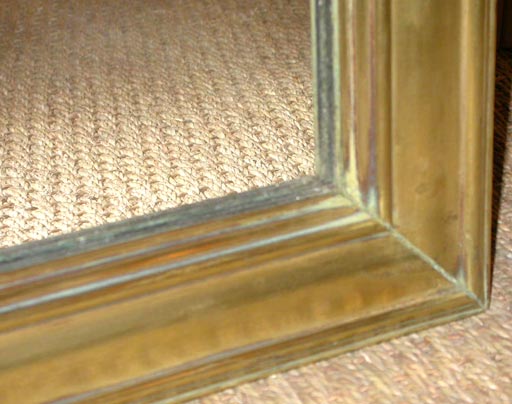 19th Century Large French bistro mirror