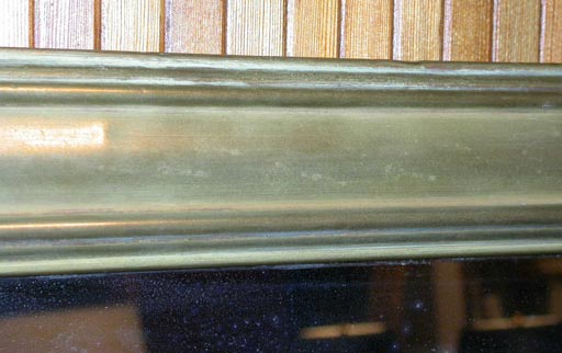 Glass Large French bistro mirror