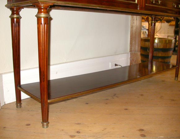 Marble Top Sofa Table 1