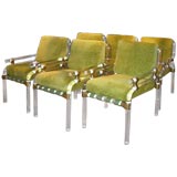 Lucite "Pipe Line Series" Chairs
