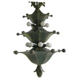 Whimsical Iron Chandelier