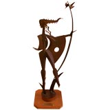 Welded  Metal Sculpture "Diana"