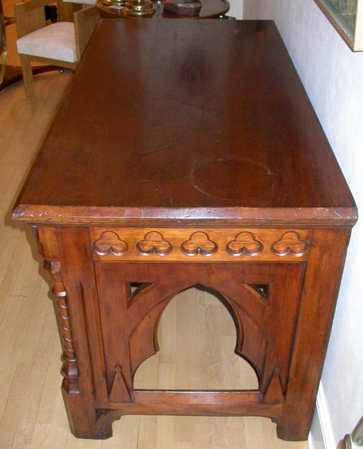 19th Century Neo-gothic Console