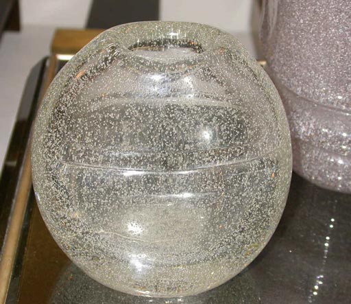 Mid-20th Century Group of Three Glass Vases For Sale