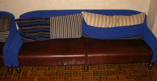 American oversized sofas w/loos back, down filled pillows