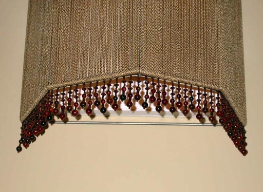 string  wall light appliques