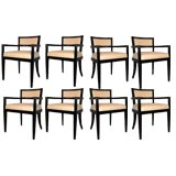 A Set of Eight Arm Chairs designed by William "Billy" Haines