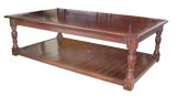 Cross Banded Potboard Coffee Table