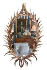 Scottish Horn Mirror