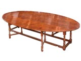 Oval Gateleg Dining Table