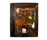 Yew and Olive Wood Mirror