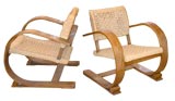 Pair  of Chairs by George Wybo