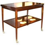 Robsjohn-Gibbings
  Expandable Table on Wheels