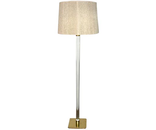 "Crystal Rod" floor lamp by Hansen Lighting