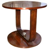 Art Deco Side Table      circa 1930s