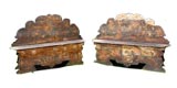 Antique 19h Century Florentine Benches