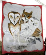 barn mural owls
