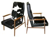 Norman BelGeddes High-Back Pony Chairs