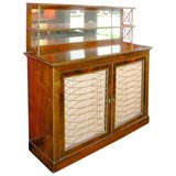 Regency Rosewood Chiffonier with Grill Doors