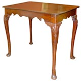 Irish 18th Century Mahognay Silver Table
