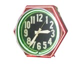 Vintage-Neon-Uhr