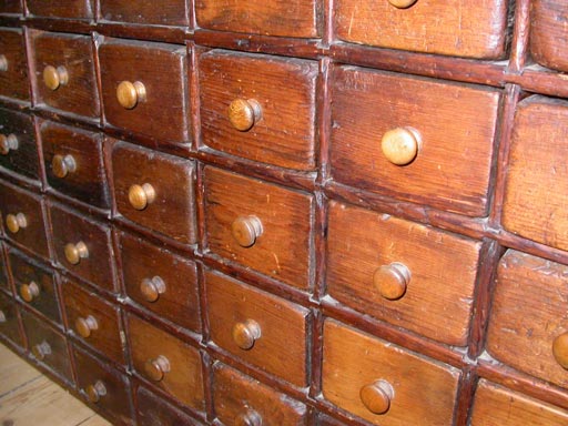 Multi-drawered Apothecary Chest