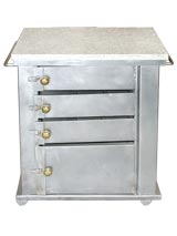 Used Steel Commode/Kitchen Work Cabinet