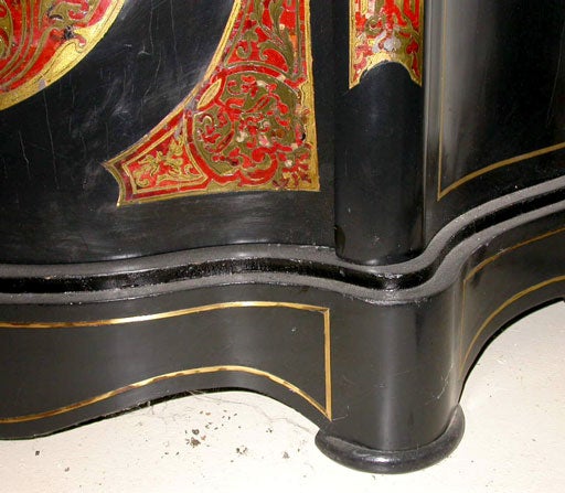 Beautiful Tall Boule Cabinet