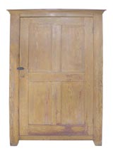 !9th Century Pennsylvania Grain-Painted Cupboard