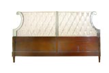Vintage Lucite and Mirror Headboard