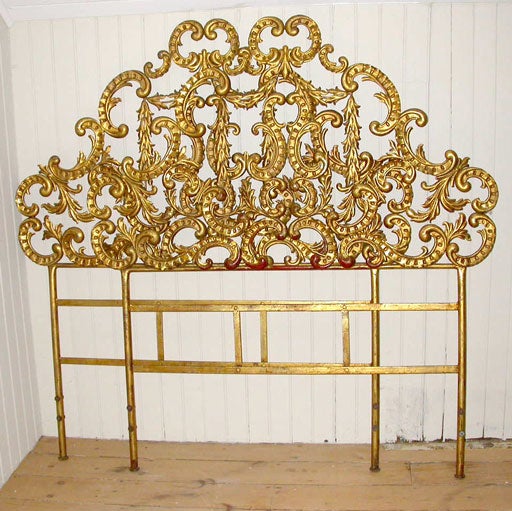 Gilt Metal Headboards